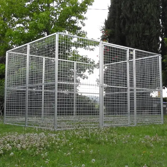 Zwinger für Hunde und andere Tiere maßgefertigt 200 x 300 x 170h cm