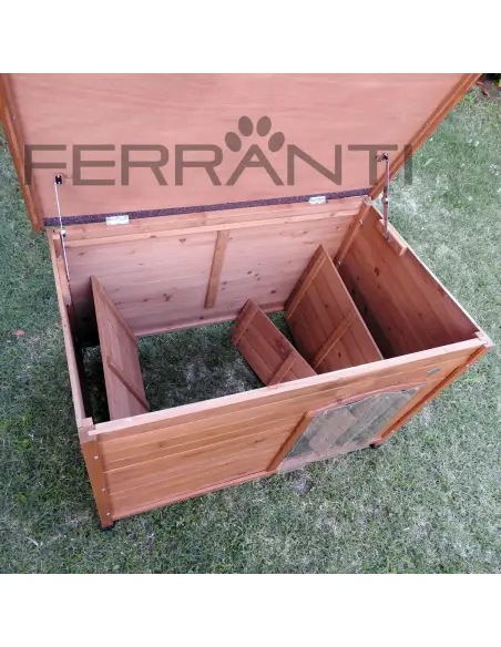 Innenraum der Hundehütte