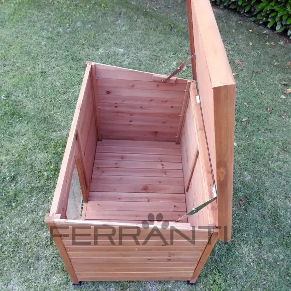 Innenraum der Hundehütte