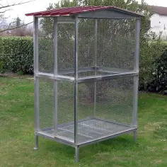 Erhöhte Basis für modulare Voliere 2