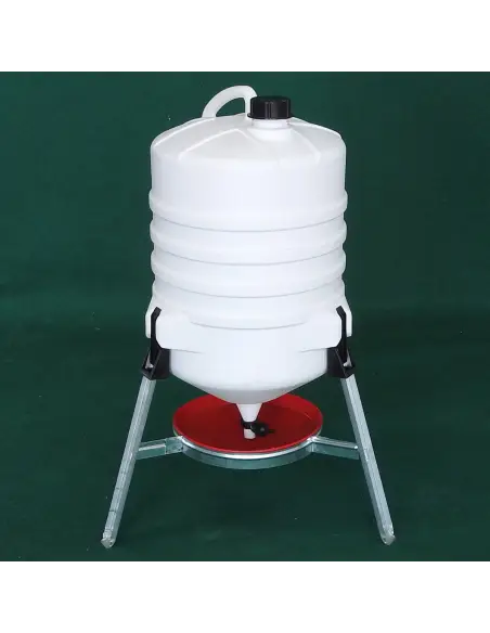 Hühnertränke 30 Liter mit erhöhtem Stand Hühnertränke 30 Liter mit erhöhtem Stand
