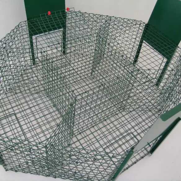 Detailansicht der Krähenfalle