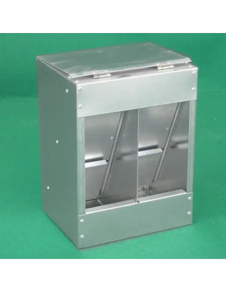 Futterautomat 2 kg aus Metall