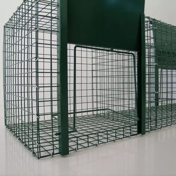 Detailansicht der Krähenfalle