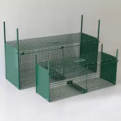 Ratten- und Maulwurffalle mit 2 Eingängen