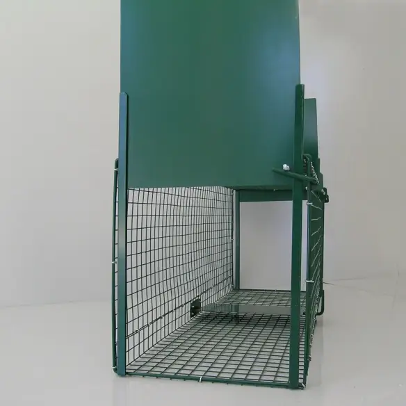 Eingang der Lebendfalle