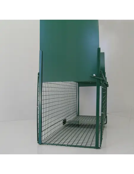 Eingang der Lebendfalle