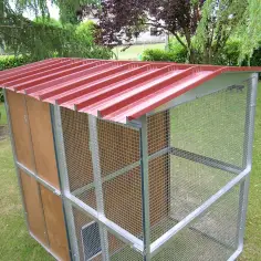 Holzkatzenhaus für draußen, sicherer und gemütlicher Rückzugsort 2