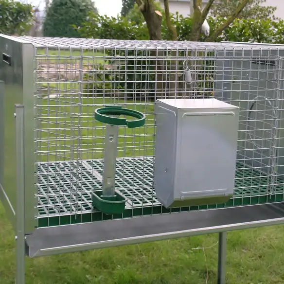 Kaninchenstall für ein Kaninchen mit Zubehör