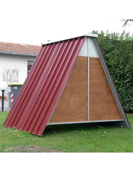 Begehbarer Hühnerstall für 12-20 Hühner mit erhöhtem Boden | Ferranti