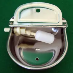 Automatischer Wasserspender für Hunde aus Edelstahl, anschließbar 2