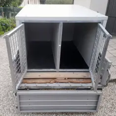 Hundetransportbox für Auto und Pick-Up, maßgefertigt und anpassbar 2