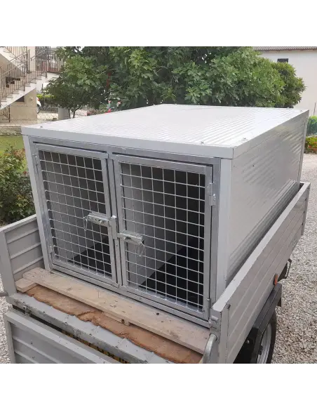 Hundetransportbox für Auto und Pick-Up, maßgefertigt und anpassbar