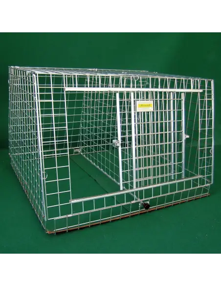 Hundebox mit doppelter Türöffnung fürs Auto