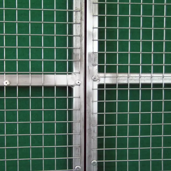 Volierengitter für modulare Volierenelemente, anpassbar