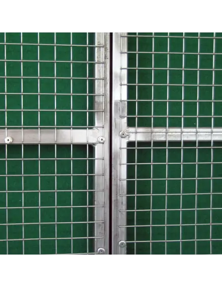 Volierengitter für modulare Volierenelemente, anpassbar
