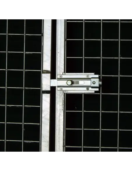 Türverriegelung mit Riegel für niedrigen Zaun, 100 cm hoch