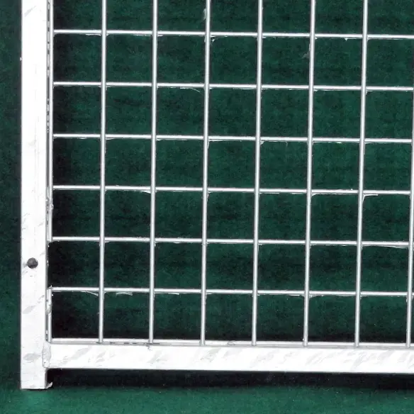 Erhöhte Standfüße für niedrigen Zaun, 100 cm hoch