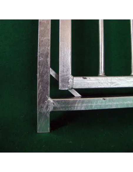 Türstopper für Hundezaun aus Rohrstäben