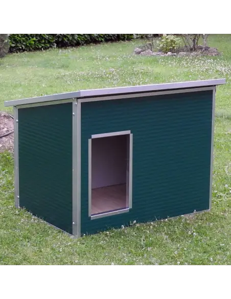 Hundehütte XXL in Grün für große Hunde Hundehütte XXL in Grün für große Hunde