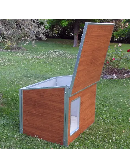 Dach der isolierten Hundehütte XXL für große Hunde