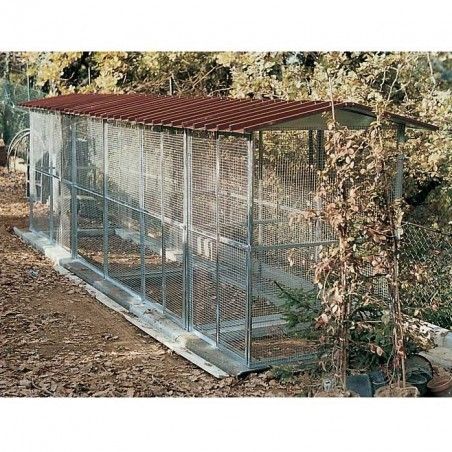 Modulare Vogelvoliere für draußen, Vogelkäfig groß für Vögel | Ferranti