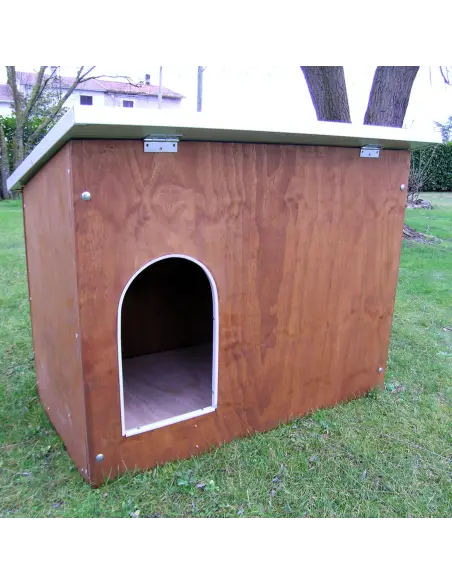 Holzhütte outdoor für große Hunde Modell Collie