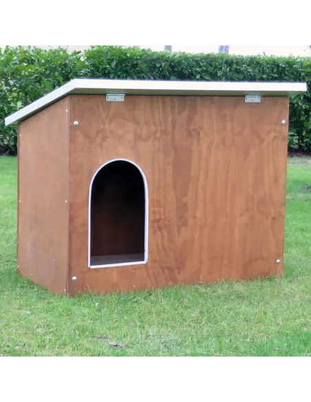 Holzhütte outdoor für große Hunde Modell Collie