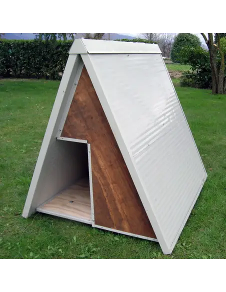 Hundehütte outdoor isoliert für mittelgroße Hunde Modell Shepherd