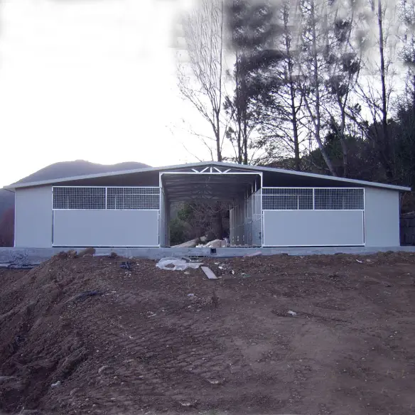 Serie von Hundezwingern Modell Modular