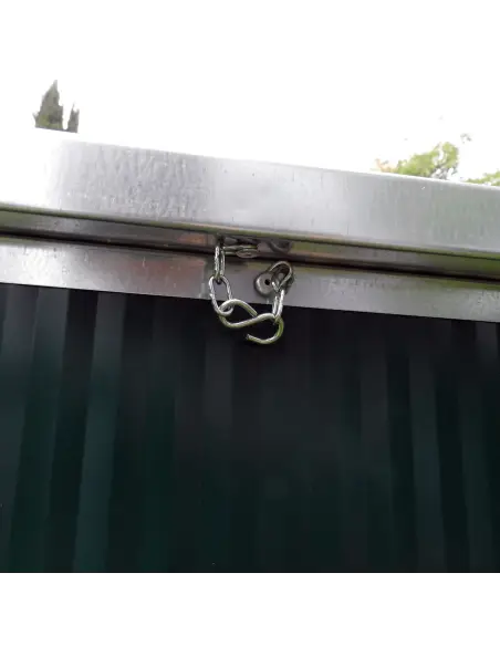 Isolierte Hundehütte Outdoor für kleine Hunde in Grün