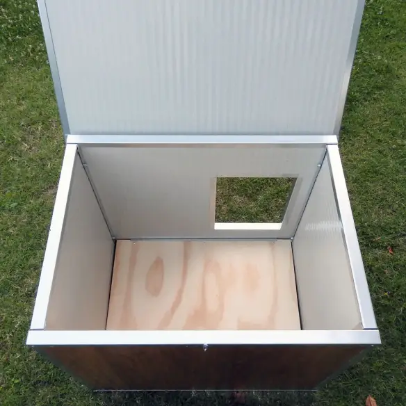 Hundehütte Outdoor isoliert | Winterfeste Hundehütte für kleine Hunde