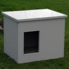 Hundehütte Outdoor isoliert klein