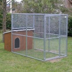 Hundezwinger Mod. Eco + Hundehütte Collie
