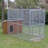 Hundezwinger Mod. Eco + Hundehütte Collie