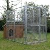 Hundezwinger Mod. Eco + Hundehütte Collie