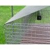 Kaninchenstall für 2 Zuchttiere und 8 Masttiere