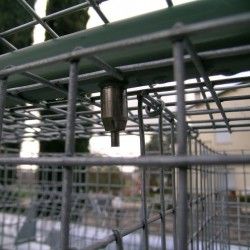 Kaninchenstall für 2 Zuchttiere und 8 Masttiere