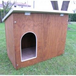 Isolierte Outdoor Hundehütte für mittel/große Hunde Mod. Collie