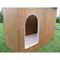 Isolierte Outdoor Hundehütte für mittel/große Hunde Mod. Collie