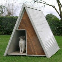 Isolierte Outdoor Hundehütte Modell Shepherd