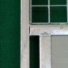 Unten geschlossener Zaun