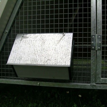 Winterfester Hühnerstall begehbar für 12-20 Hühner | Ferranti