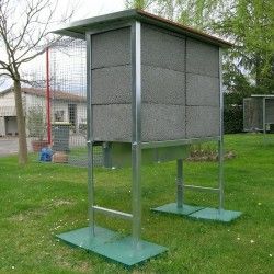 Voliere für 6 Taubenpaare
