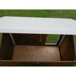 Hundezwinger Mod. Eco + Hundehütte Collie