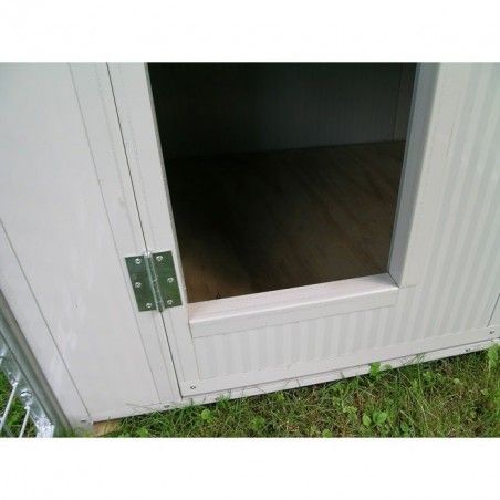 Hundezwinger outdoor für draußen mit Hundehütte Great Dane | Ferranti