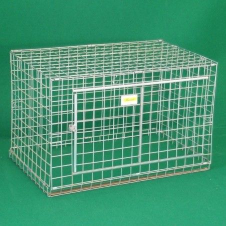 Transportbox aus Drahtgitter für Hunde Transportbox aus Drahtgitter für Hunde
