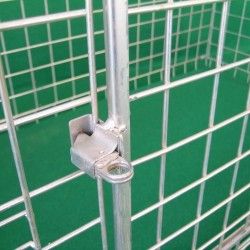 Transportbox aus Drahtgitter für Hunde