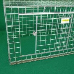 Transportbox aus Drahtgitter für Hunde
