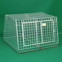 Transportbox aus geformtem Drahtgitter für Hunde